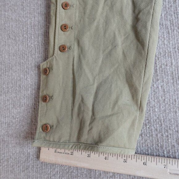 Ralph Lauren Womens Breeches 14 Beige Solid Riding Thigh Leather - Picture 4 of 9